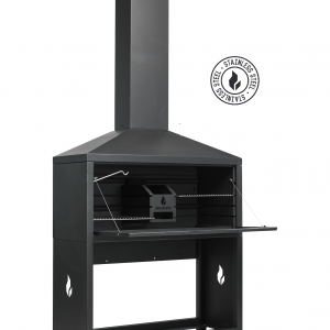 Braaimaster Premium 1200 Black Inox | Vrijstaand