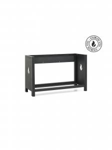 onderstel: premium 1200 black woodstand stainless steel