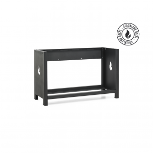 onderstel: premium 1200 black woodstand stainless steel
