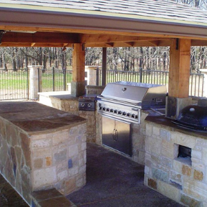 luxe buitenkeuken beton kokbeton