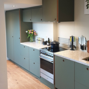 Terrazzo kokbeton keuken beton